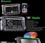 Vw skoda seat autoradio + Navi 7display Gps tv dvd bt