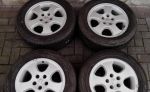 Hliníkové disky 5X110 16col original Opel, pneu Hankook